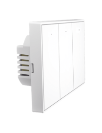 Interruptor táctil inalámbrico / ZigBee 3.0 / 3 zonas independientes /