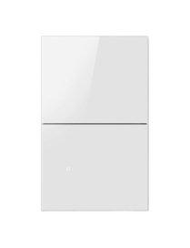 Apagador Inalámbrico ZigBee / 2 Gang / 110-220V / Control de Doble Reg