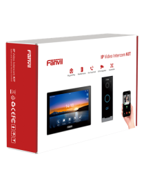 Kit Videoportero IP / Pantalla Táctil 7" HD / Cámara 2 Megapixel / Wi-