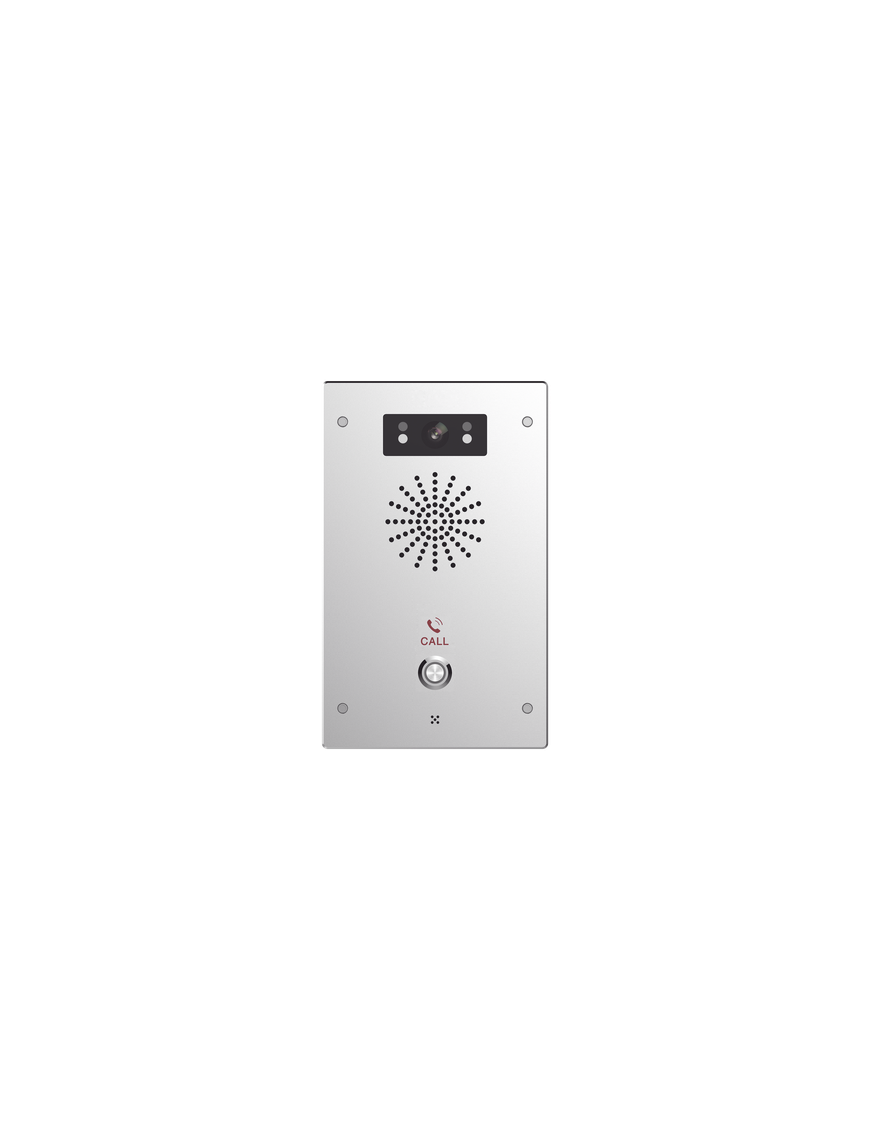 Video Intercomunicador IP / 2 Líneas SIP / Cámara 2 Megapixel / IR Noc