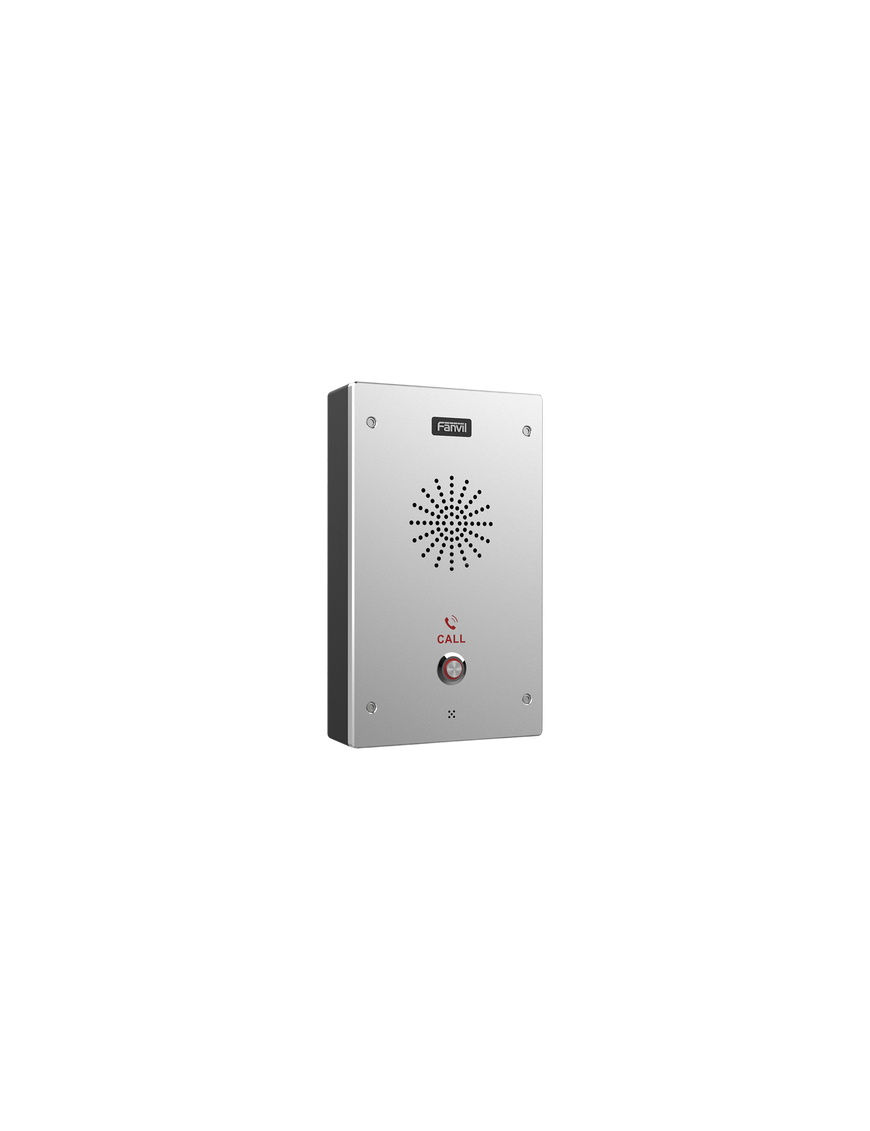Intercomunicador IP / 2 Líneas SIP / PoE / IP65 / IK10 / Altavoz 3 W /