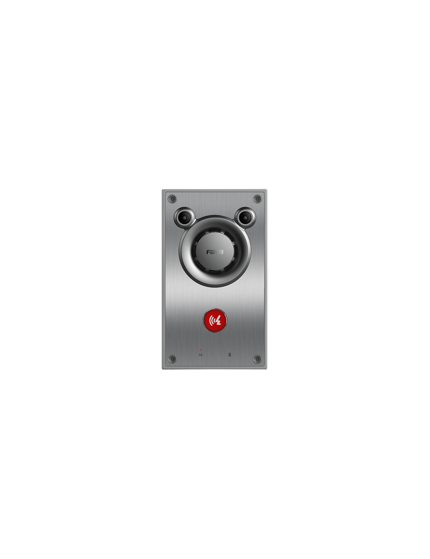 Intercomunicador IP de Emergencia / Altavoz 10W / 2 Líneas SIP / IP66 