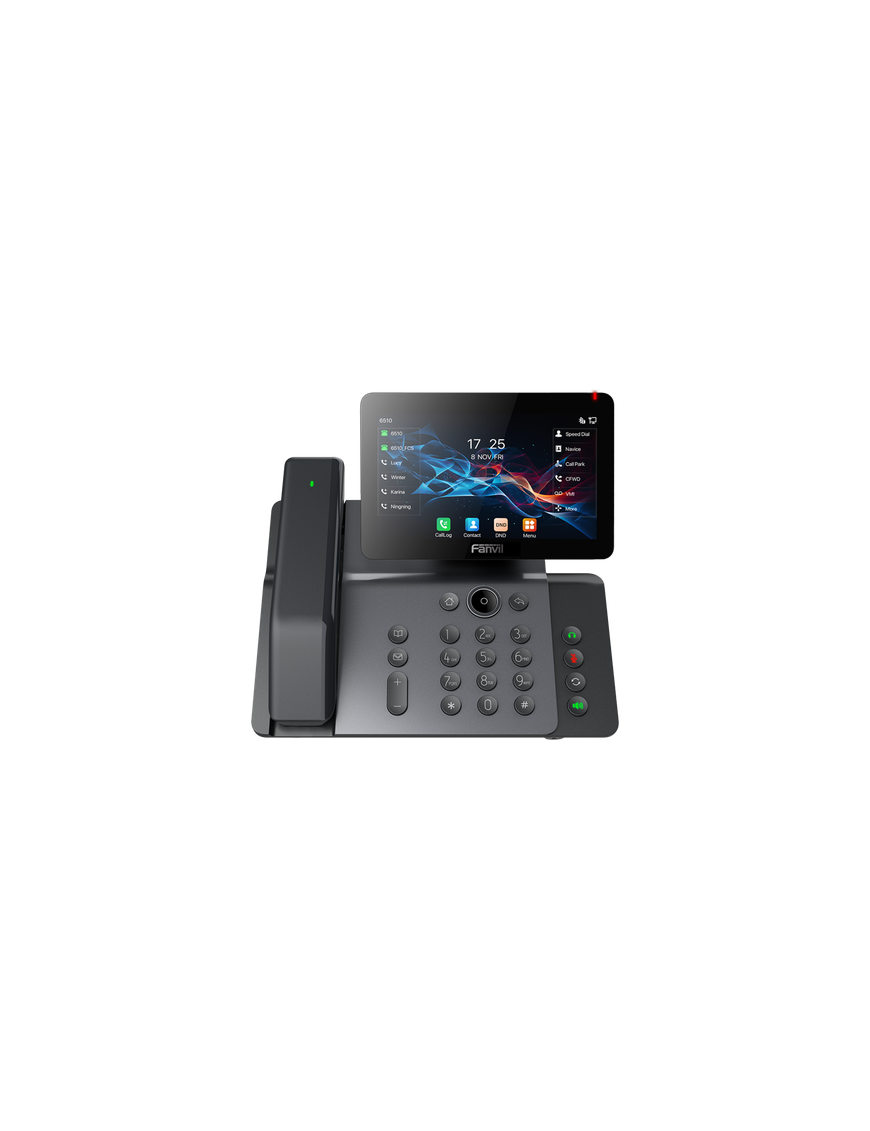 Teléfono IP Ejecutivo / 20 Líneas SIP / Pantalla Táctil IPS 7" / Wi-Fi