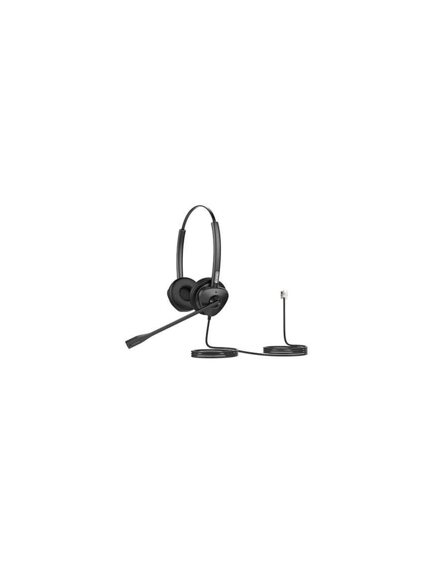 Diadema Binaural Profesional / Audio HD Wideband 50 Hz - 8 kHz / Cance