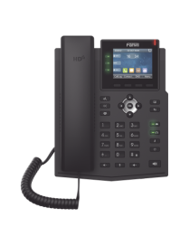 Teléfono IP / 6 Líneas SIP / Pantalla LCD Color 2.8" / Audio HD / Conf