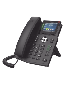 Teléfono IP / 6 Líneas SIP / Pantalla LCD Color 2.8" / Audio HD / Conf