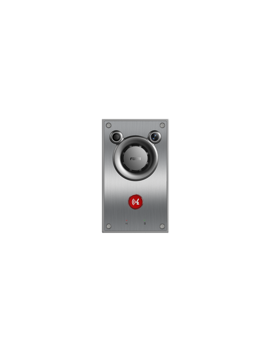 Video Intercomunicador IP / Cámara 4MP Starlight / Altavoz 10W / 2 Lín