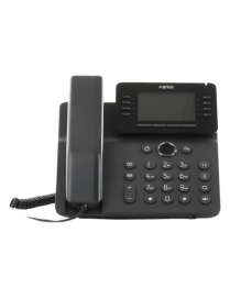 Teléfono IP Empresarial / 12 Líneas SIP / Pantalla Color 3.5" / Wi-Fi 