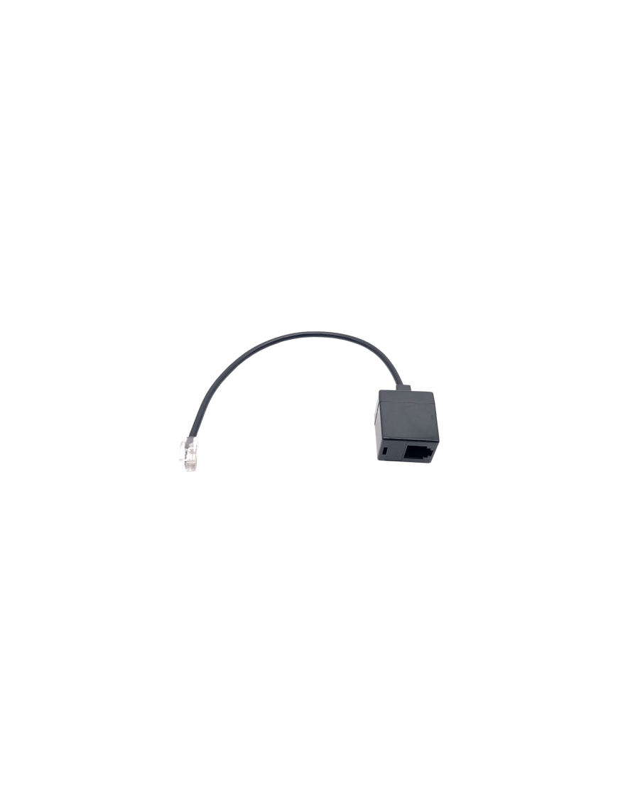 Adaptador de Diadema IP / Conector RJ9 / Secuencia 1-4 Mic y Spk / Com