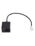 Adaptador de Diadema IP / Conector RJ9 / Secuencia 1-4 Mic y Spk / Com