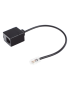 Adaptador de Diadema IP / Conector RJ9 / Secuencia 1-4 Mic y Spk / Com