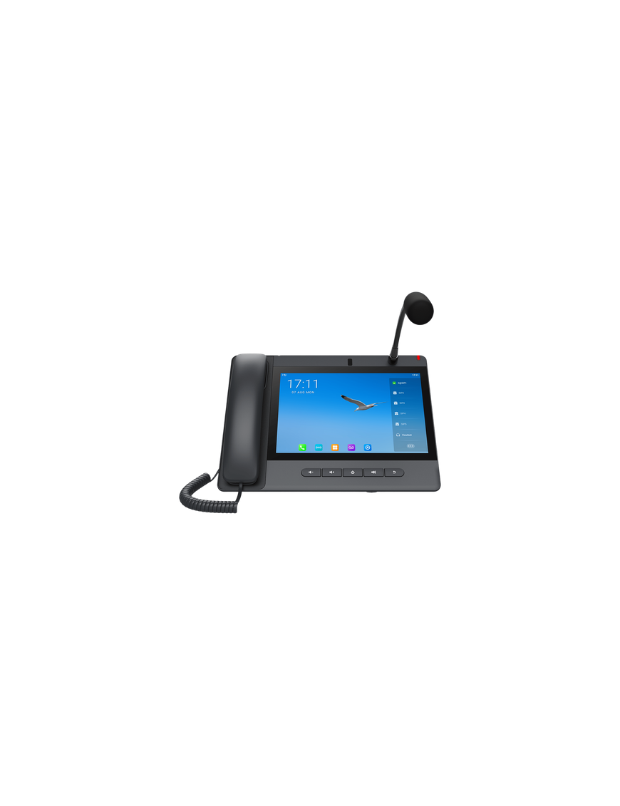 Teléfono IP Android / 20 Líneas SIP / Pantalla Táctil 10.1' / Wi-Fi Du