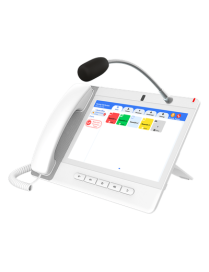 Teléfono IP Empresarial / 20 Líneas SIP / Pantalla Táctil 10.1' HD / W