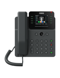 Teléfono IP Empresarial / 12 Líneas SIP / Pantalla Color 2.8" HD 320x2