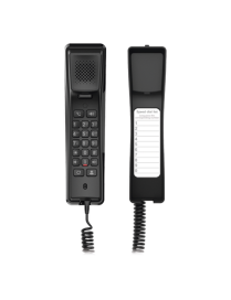 Teléfono IP Hotelero / 2 Líneas SIP / Audio HD Opus y G.722 / PoE / Co