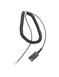 Cable Adaptador QD / Diademas HT101/HT201/HT202 / Teléfonos Analógicos