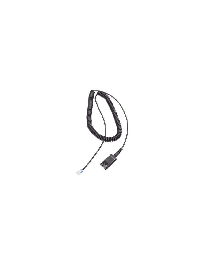 Cable Adaptador QD / Diademas HT101/HT201/HT202 / Teléfonos Analógicos