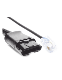 Cable Adaptador QD / Diademas HT101/HT201/HT202 / Teléfonos Analógicos
