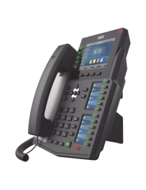 Teléfono IP Empresarial / 20 Líneas SIP / Triple Pantalla Color / Puer
