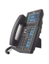 Teléfono IP Empresarial / 20 Líneas SIP / Triple Pantalla Color / Puer