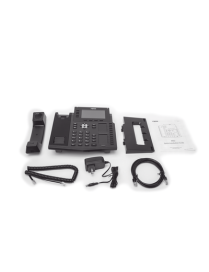 Teléfono IP Empresarial / 20 Líneas SIP / Triple Pantalla Color / Puer