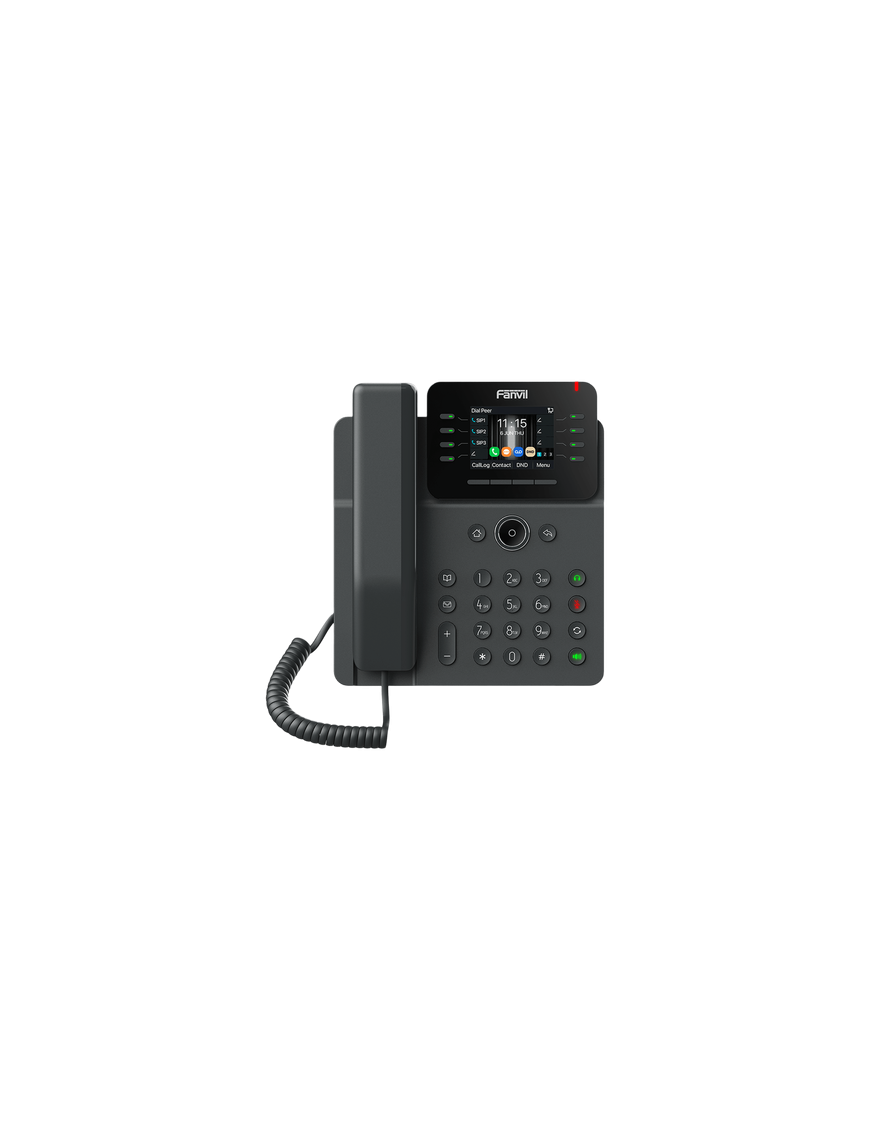 Teléfono IP Wi-Fi / 12 Líneas SIP / Pantalla Color 2.8