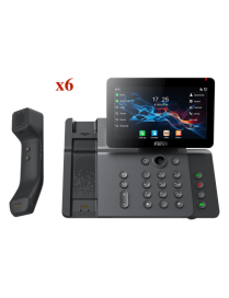 Teléfono IP Empresarial / Pantalla Táctil IPS 7' / Wi-Fi 6 Dual-Band /