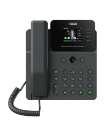Teléfono IP Empresarial / Wi-Fi 6 Dual Band / 4 Líneas SIP / Pantalla 