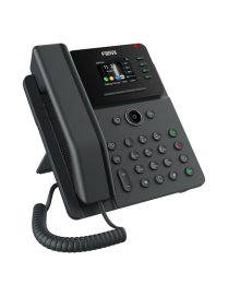 Teléfono IP Empresarial / Wi-Fi 6 Dual Band / 4 Líneas SIP / Pantalla 