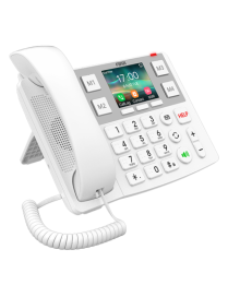 Teléfono IP / Pantalla 3.5 Pulgadas / Wi-Fi Dual Band / Botones Braill