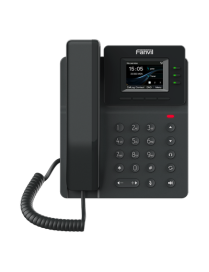 Teléfono IP Empresarial / 4 Líneas SIP / Pantalla LCD 2.4 Pulgadas Col