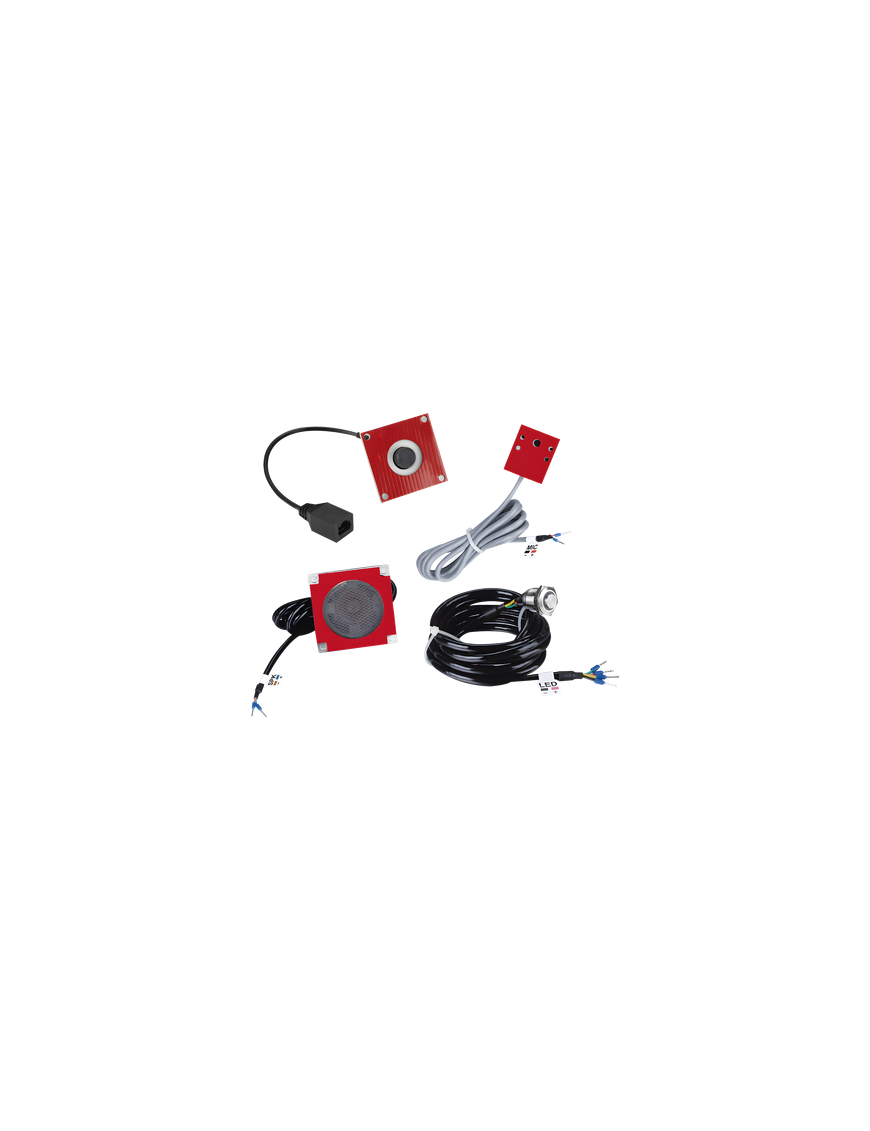 Kit de Accesorios para Intercomunicación / Cámara IP 720p HD / Micrófo