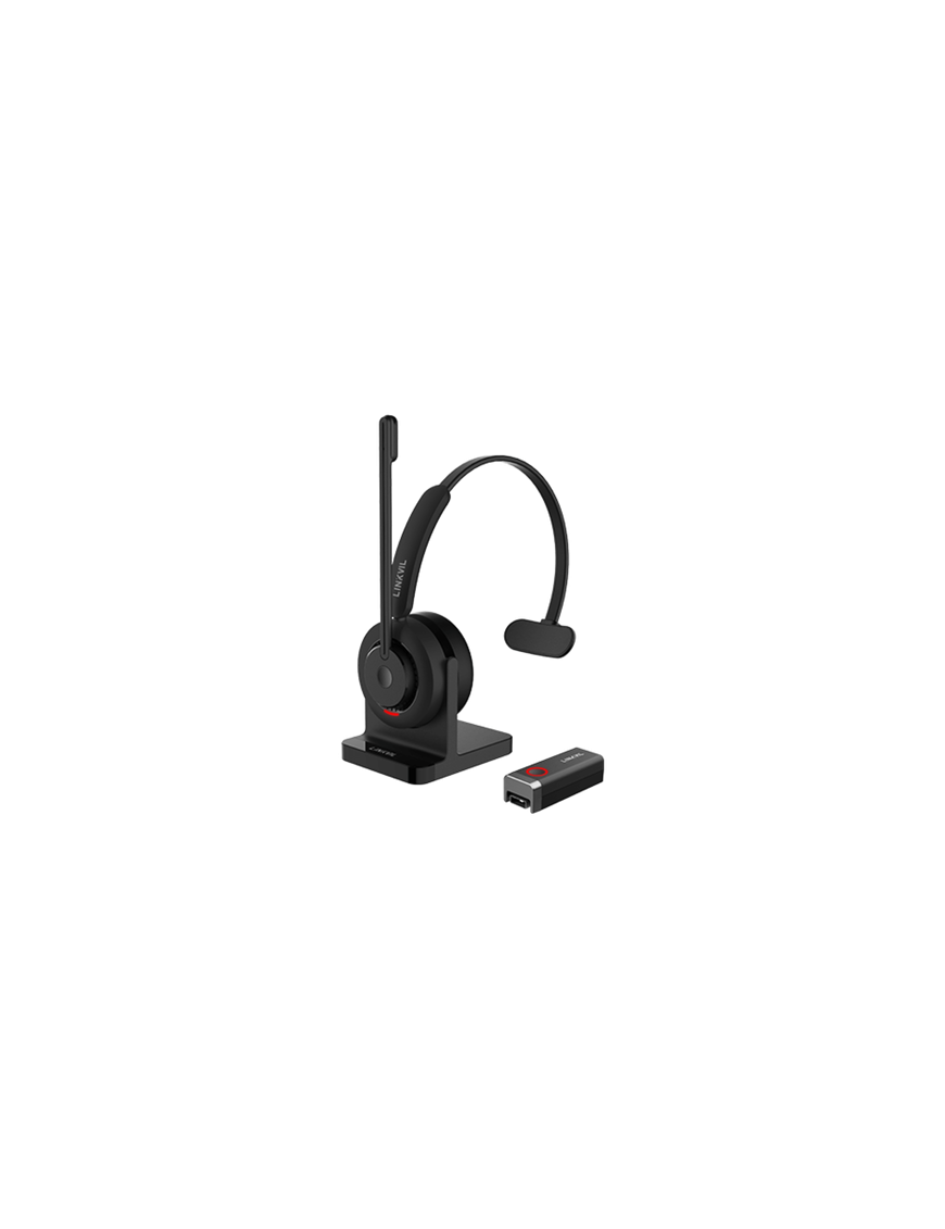 Diadema Inalámbrica / DECT 6.0 + Bluetooth 5.3 / Cancelación de Ruido 