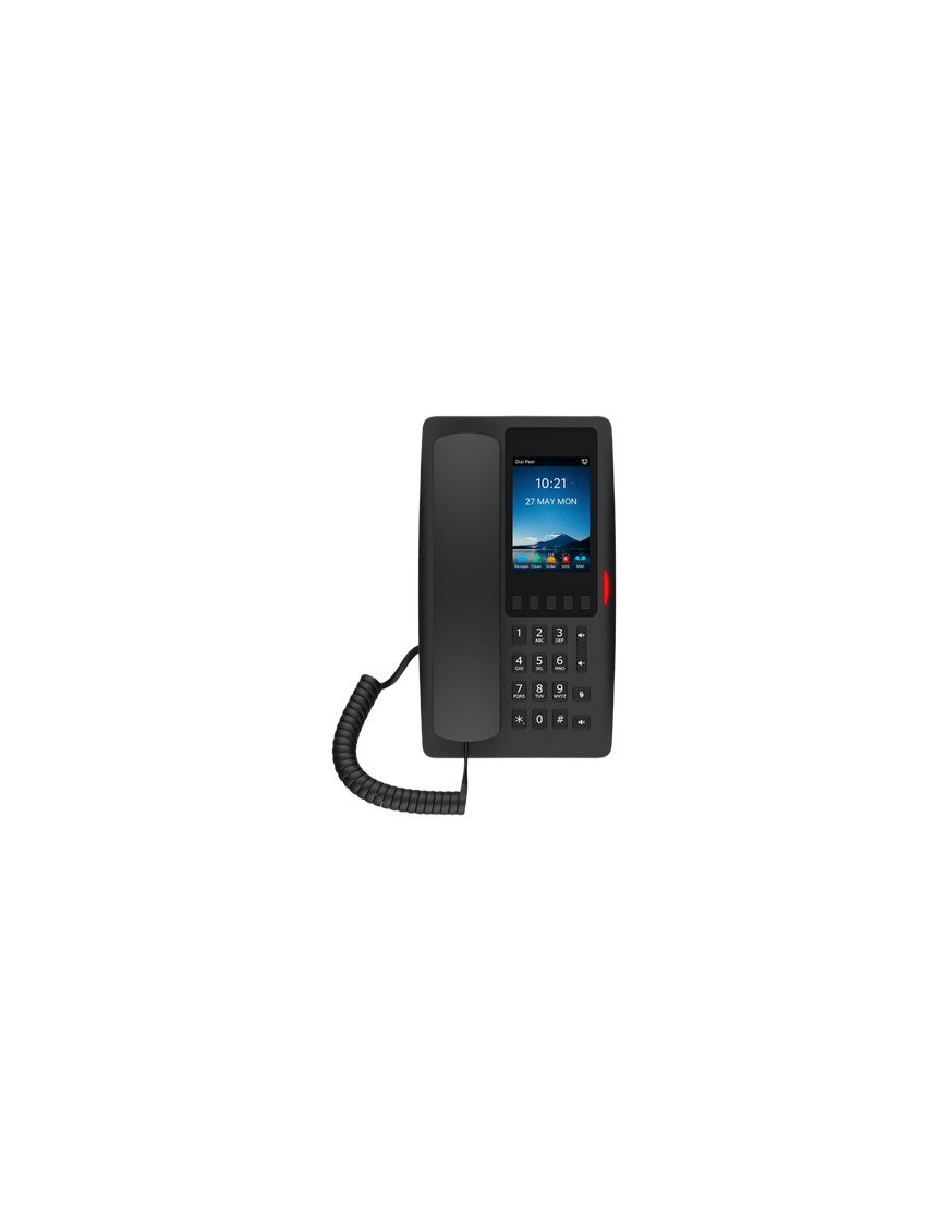 Teléfono IP Hotelero Wi-Fi 6 / Pantalla IPS 3.5" 320x480 / 2 Líneas SI