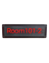 Pantalla LED de Pasillo / Doble Cara / Matriz 128×32 / Indicadores RGB