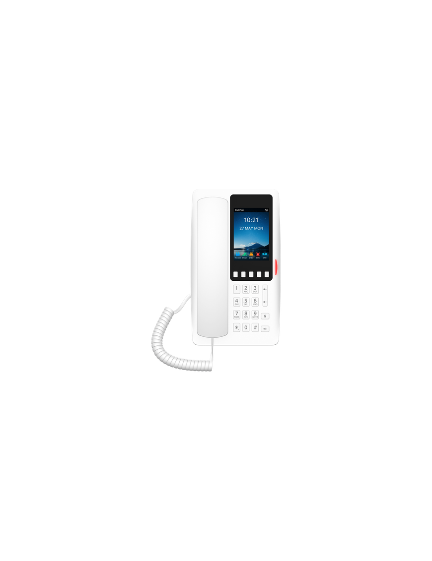 Teléfono IP Hotelero Wi-Fi 6 / Pantalla IPS 3.5" 320x480 / 2 Líneas SI