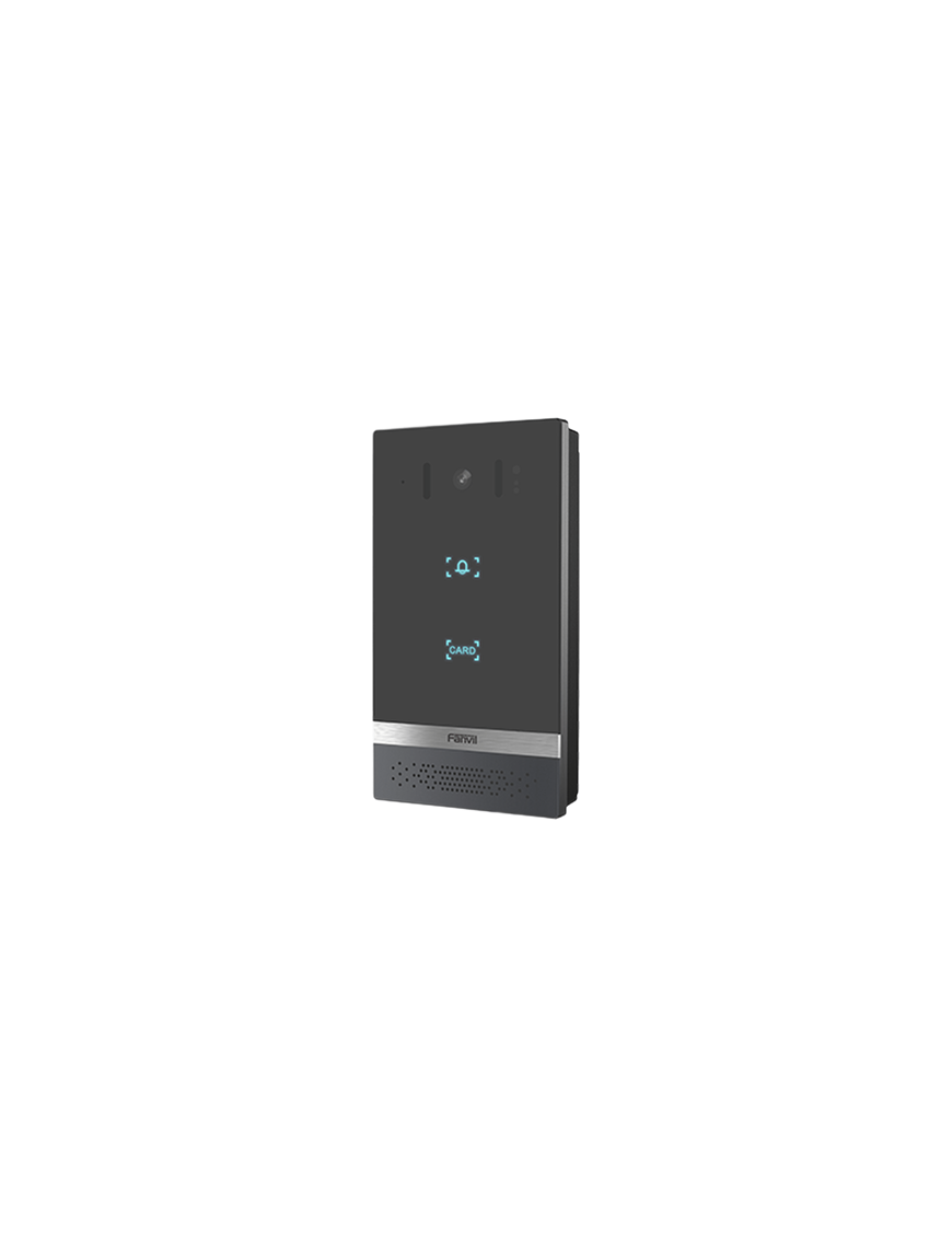 Videoportero SIP / 2MP HD / IP66 IK07 / PoE / RFID / 2 Relés / Botón T