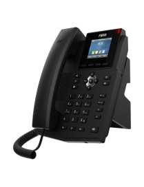 Teléfono IP / 4 Líneas SIP / Pantalla LCD 2.4" Color / PoE / Audio HD 