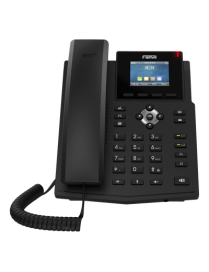 Teléfono IP / 4 Líneas SIP / Pantalla LCD 2.4" Color / PoE / Audio HD 
