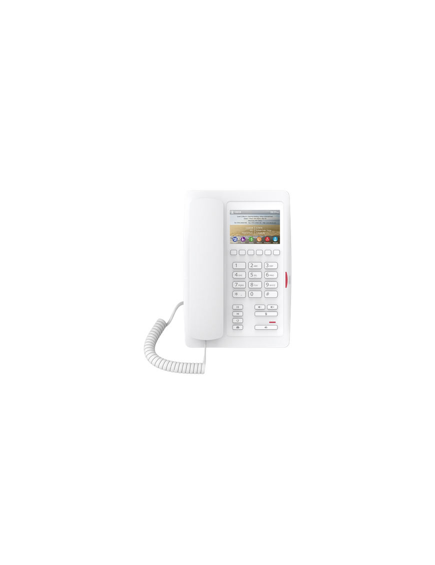 Teléfono IP para Hotelería / Pantalla LCD 3.5" / 6 Teclas Programables