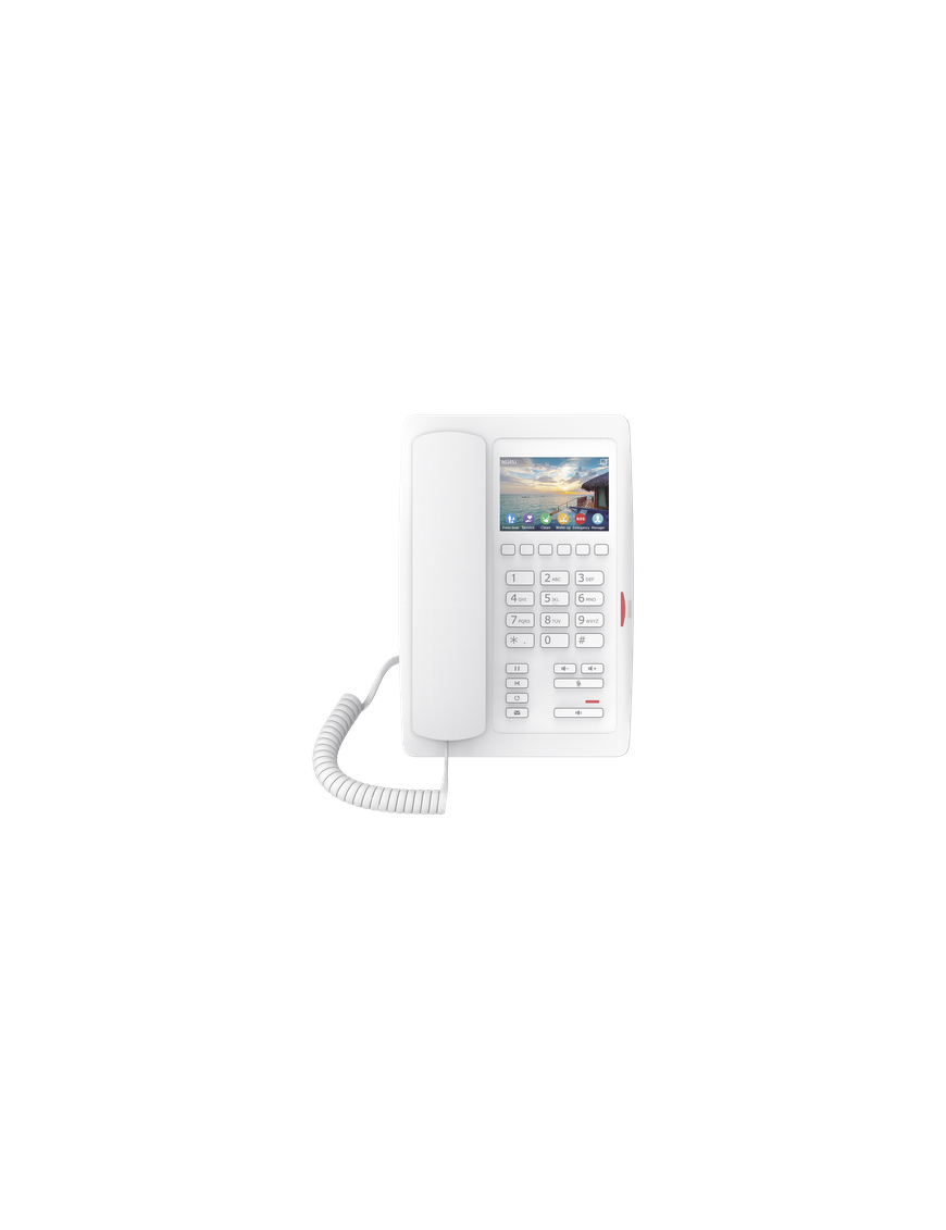 Teléfono IP WiFi para Hotelería / Pantalla LCD 3.5" Color / 6 Teclas P