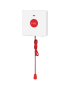 Botón de Emergencia Inalámbrico / 433 MHz / Alcance 80 m (262 ft) / IP