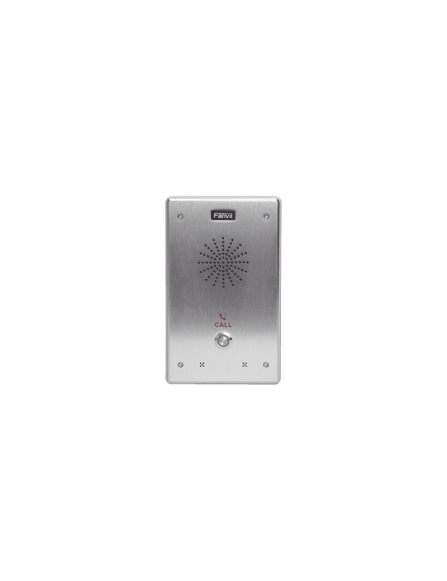 Intercomunicador IP / 2 Líneas SIP / 2 Relevadores / PoE 802.3af / Ant