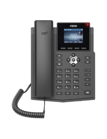 Teléfono IP / 4 Líneas SIP / Pantalla LCD Color 2.4 pulgadas / Audio H