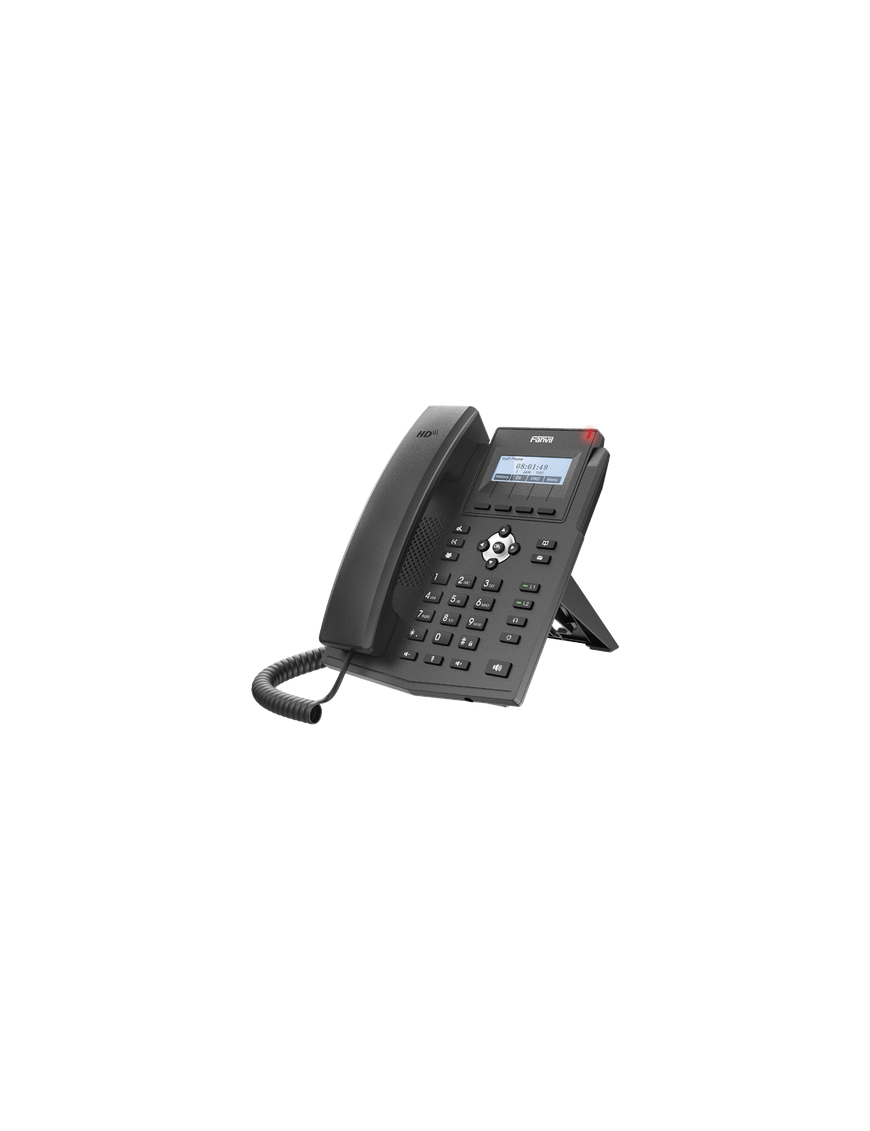 Teléfono IP Empresarial / 2 Líneas SIP / Pantalla LCD 2.28" 128x48 / A