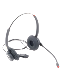Diadema binaudal (duo) con tecnología antishock para teléfonos IP FANV
