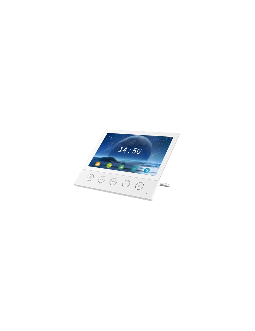 Monitor IP/SIP para interior, Wi-Fi, pantalla táctil de 7", audio de 2