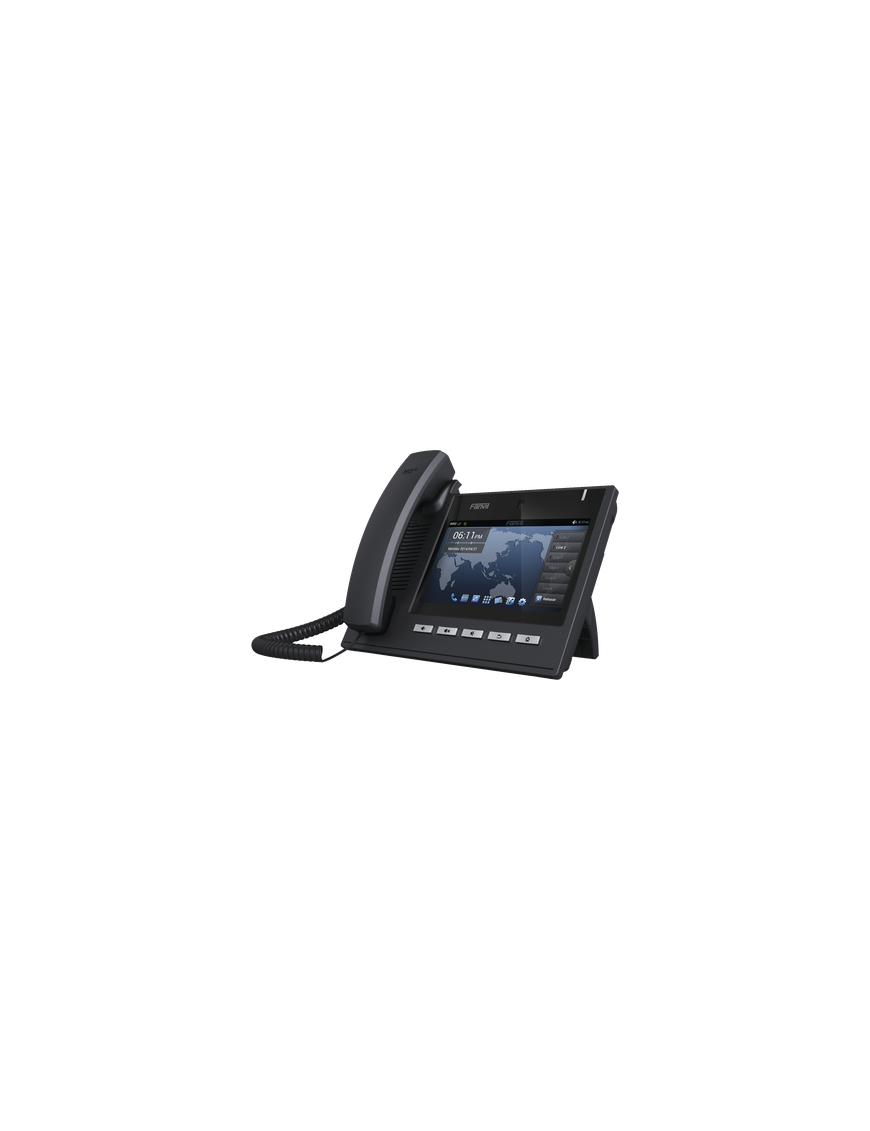 Teléfono IP Ejecutivo Para 6 Líneas SIP con Video Conferencia HD720, P