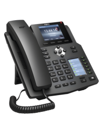Teléfono IP Empresarial / 4 Líneas SIP / 2 Pantallas LCD / 6 Teclas BL