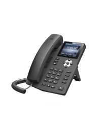 Teléfono IP empresarial para 2 lineas SIP con pantalla LCD de 2.4 Pulg